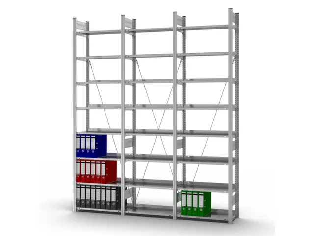 rayonnage pour classeurs,rayonnage départ,HxlxP 2700x810x335mm