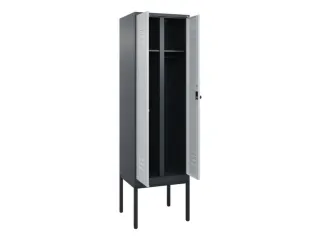 locker voor scheiding van kleding,HxBxD 2120x600x500mm,2vak - 2