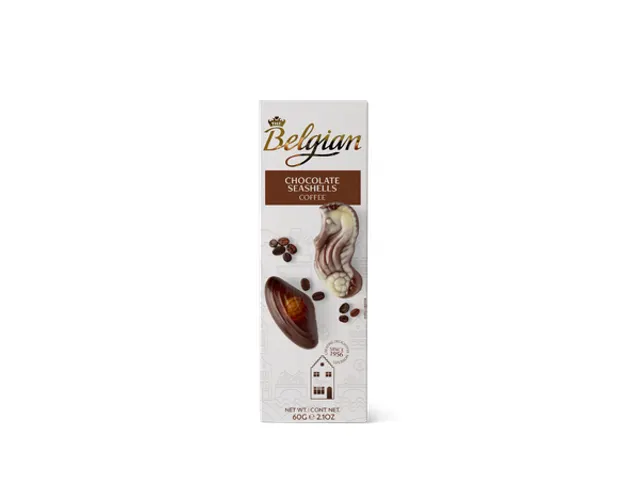 Chocolade The Belgian zeevruchten koffie 60 gram