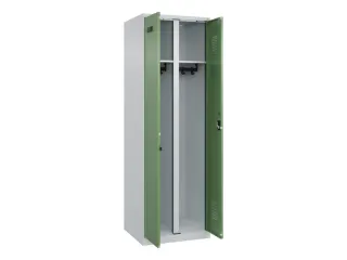 locker voor scheiding van kleding,HxBxD 1850x600x500mm,2vak - 1