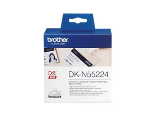 Etiket Brother DK-N55224 54mm 30-meter wit papier niet kleef - 2