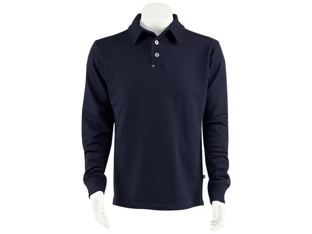 T'riffic Solid Circulair polosweater, marineblauw, maat 3XL, per stuk