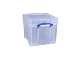 Opbergbox Really Useful 35 liter 480x390x345mm transparant wit
