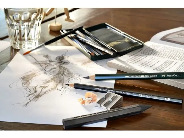 Grafietset Faber-Castell Pitt 19-delig