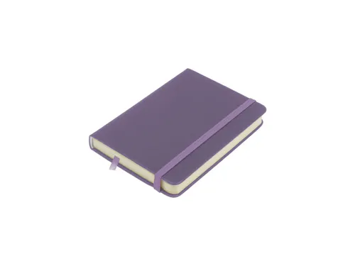 Schetsboek Kangaro A6 heather purple PU HC 80 vel 140gr roomwit met el