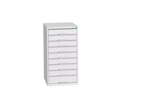 ladekast HxBxD 1000x525x550mm 9laden romp RAL7035 front RAL7035