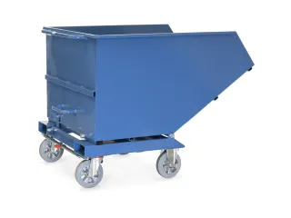 Afvalbakken 4704 800kg 800 liter Ral5007 - 1