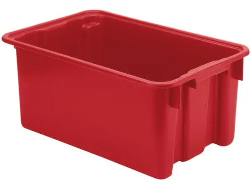 Draaistapelbak Pp Hxlxb 250X600X400Mm 45L Rood