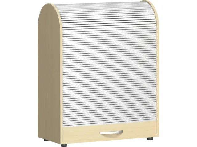 roldeurkast met verticale deur,HxBxD 1030x800x400mm,2xhouten vloer