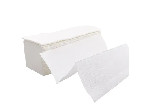 Handdoekjes Interfold W-Vouw Cellulose 2-laags 32x22cm Wit 20x160 Vel