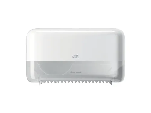 Tork 558040 T7 OptiServe Hulsloos Toiletpapier Dispenser Elevation Wit
