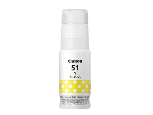 Navulinkt Canon GI-51 70ml Geel