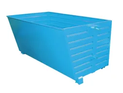 Kiepbak 1000x2000x1200mm 2m³ 170kg Draagverm. 2000kg Ral2000