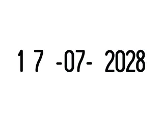 Datumstempel Trodat Printy 4820 cijfers - 2