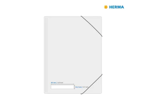 HERMA 4209 Verwijderbare etiketten A4 96x16,9mm Wit 800 stuks