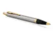 Balpen Parker IM Brushed Metal GT Medium Blauwe inkt