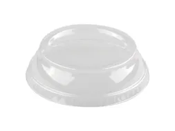 Deksel Dome 93mm transparant PET 3-in-1 50 stuks
