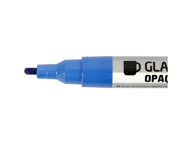 Glas- & Porseleinstiften Creativ Company 1-2mm set à 12 kleuren