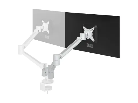 ViewLite Plus Dubbele Monitor Upgradeset 600 Wit