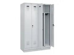 PBM-locker,HxBxD 1950x1200x500mm,4vak,vak B 300mm,draaigrendel