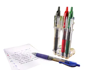 Gelschrijver Pilot G-2 Clicker 0.7mm Set2Go 4 stuks Basis Kleuren - 2