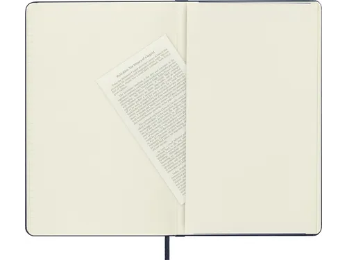 Notitieboek Moleskine large 130X210mm lijn hard cover sapphire blue