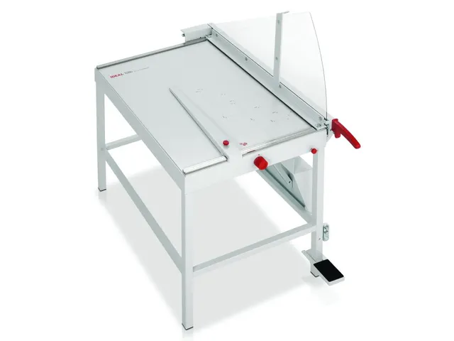 Snijmachine A2 Ideal 1080 80cm met onderstel en voetpedaal