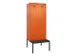 locker met bank,voor scheiding van kleding,HxBxD 2120x800x815mm,2vak