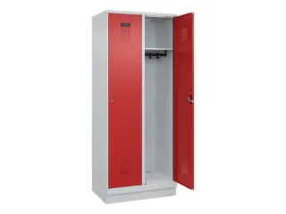 locker,HxBxD 1950x800x500mm,2vak,vak B 400mm,cil.-slot,sokkel - 2