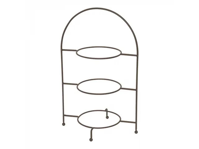 Emga Etagere/ serveerstandaard klein excl. 3 borden 26,5cm