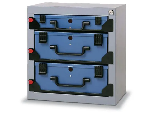 Opbergtoren Met Assortimentskoffers Plaatstaal 416x256mm Koffer C+2x G