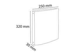 Ringmap PP OPAK A4+ 4R 20mm 4-geass.