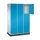 grootvolume-lockersysteem,RAL 7035/RAL 5012,HxBxD 1950x1220x600mm