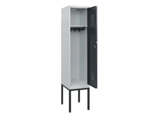 schoollocker,HxBxD 1950x400x500mm,1vak,vak B 400mm,cil.-slot - 1