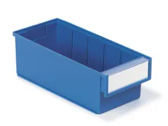 stellingbak,HxBxD 100x132x300mm,PP,blauw