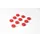 Magnum magneet Smit Visual 35mm Rood 10 stuks