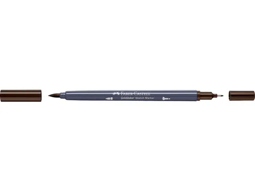 Sketchmarker Faber-Castell Goldfaber 280 burnt umber op alcoholbasis