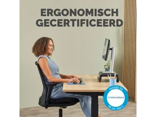 Muismat met polssteun Fellowes Breyta blauw 20x24cm - 14