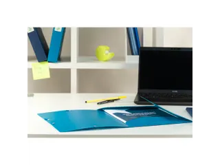 Elastomap 3 kleppen polypropyleen 7/10de Forever PP A4 Blauw - 3