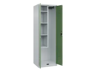 schoonmaakkast,HxBxD 1850x600x500mm,links 4vakken - 2