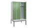 locker voor scheiding van kleding,HxBxD 2120x1200x815mm,3vak