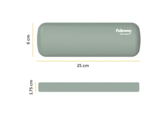 Polssteun Fellowes Breyta palm saliegroen 6x18cm - 2