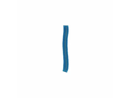 Haarnet Pp Non Woven Clip Cap Blauw 58cm 2-elastiek Detectable 1000 St