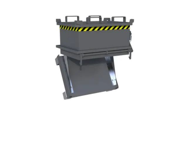 mini-bodemklepcontainer,HxLxB 625x600x800mm,0,13m³,inrijbeugel,staal