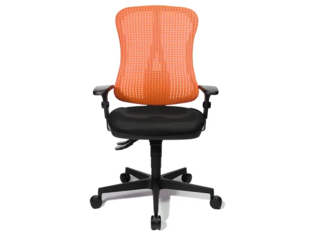 chaise de bureau pivotante,Mécan. synchrone,a. accoudoirs