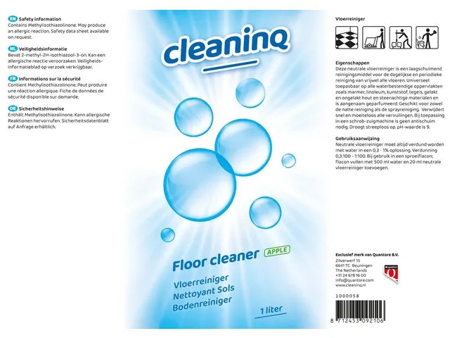 Vloerreiniger Cleaninq 1 liter