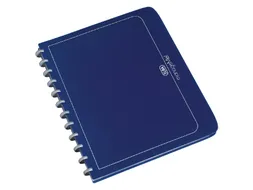 Showmap Elba Vario-Zipp A4 25 Tassen Donkerblauw