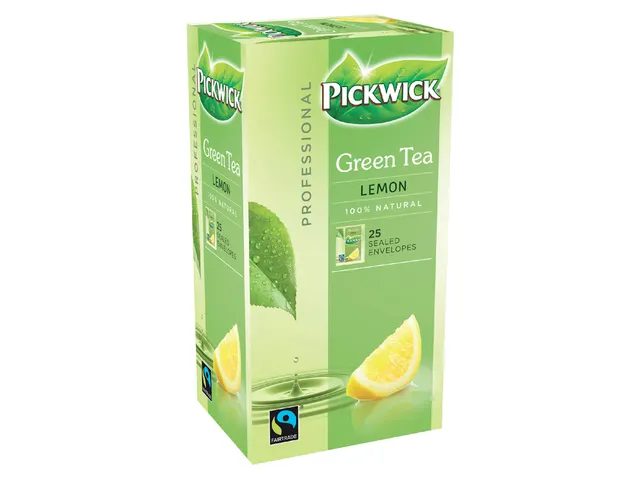 Groene Thee Pickwick Fair Trade green lemon 25x1.5gr
