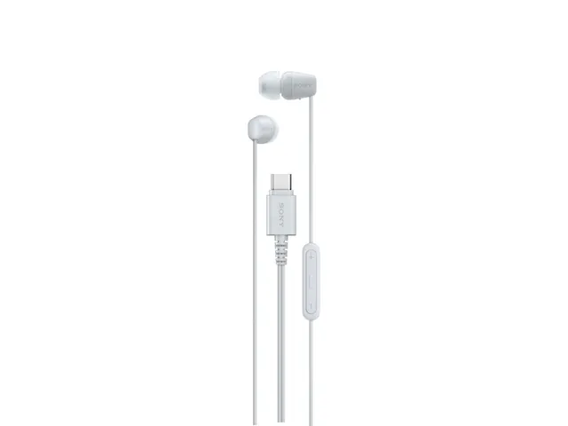 Oordopjes Sony EX15C bedraad USBc in ear wit