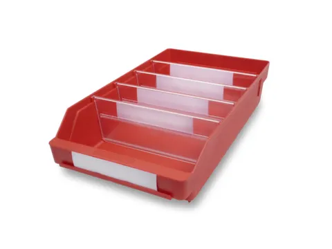 Stellingbakken Pp Hxbxd 95X240X400Mm Rood